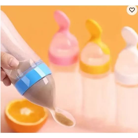 Colher Dosadora Mamadeira Infantil De Silicone