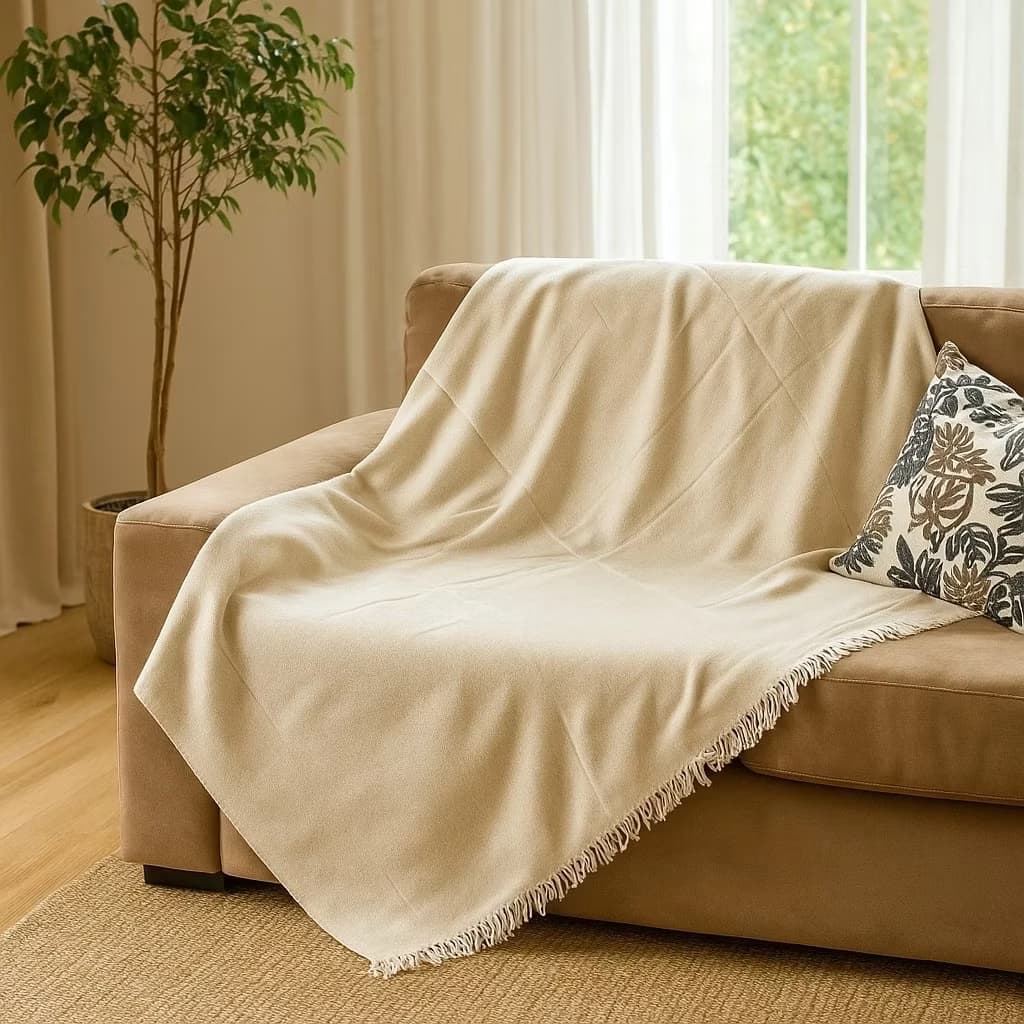 Manta 3M para Sofá King Gigante 100% Algodão 3,00 X 1,80 Protetor Decoração