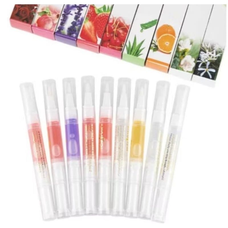 Kit 2 Canetas Óleo Hidratante de Cutículas Revitalizador para Unhas Nail Oil Nutritivo Manicure Profissional