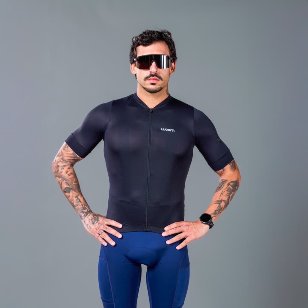 Jersey Cycling Woom Negra