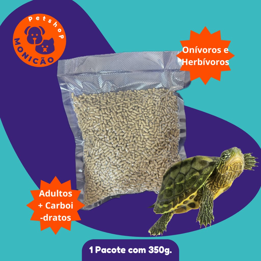 Ração Tartaruga Tigre d'água