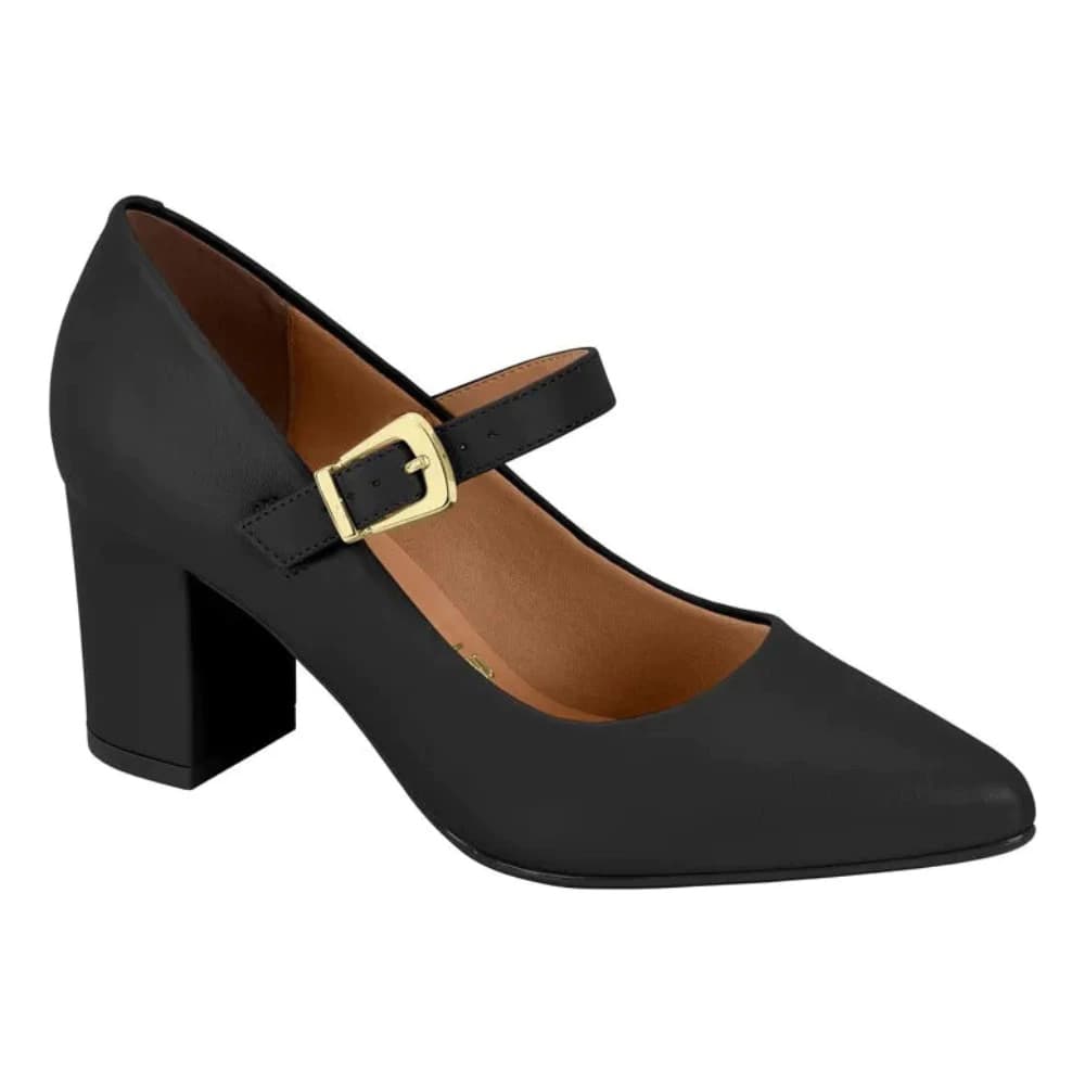 Sapato Scarpin Boneca Feminino Salto Médio Tamanho 37