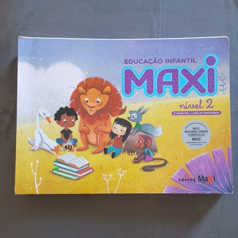 Livro Maxi Educação Infantil Nível 2 - 3º Bimestre (Professor) - Capa Solta