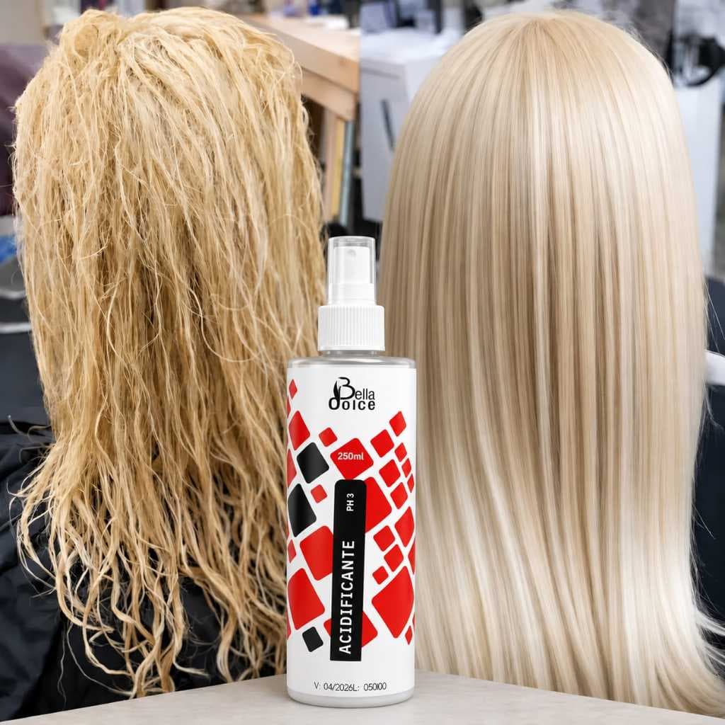 Acidificante para Cabelos Super Danificados Poroso Regulador PH Profissional Bela Linda