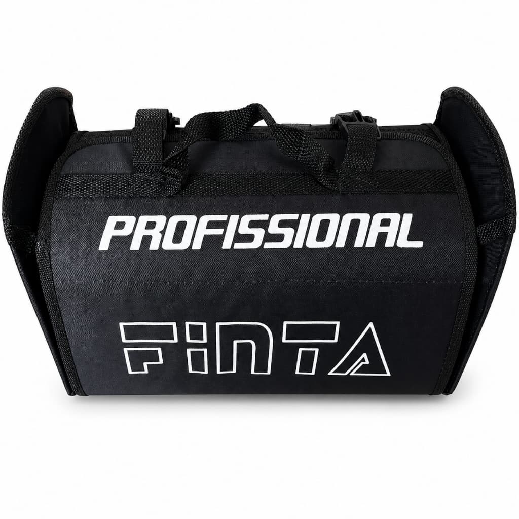 Bolsa Balde Massagem Profissional para Transporte Medicamentos e Materiais Cor Preto