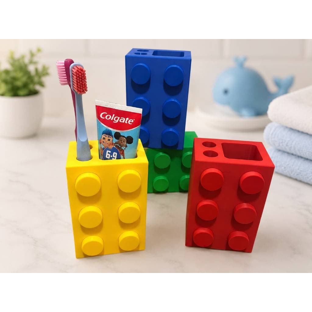 Porta-Escova e Creme Dental Infantil de LEGO