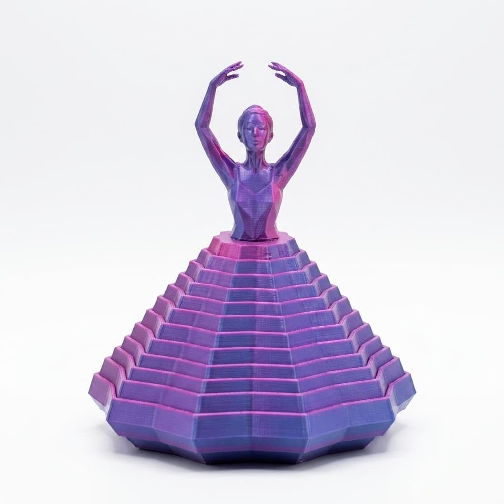 Bailarina Articulada Sensorial Giratória Anti Estresse Fidget Decoração Presente Média