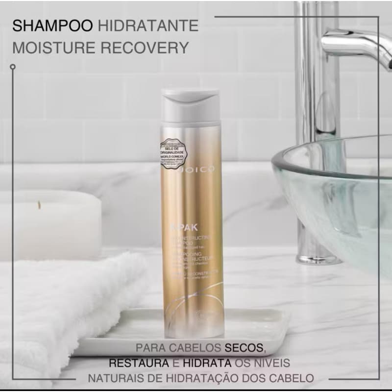 SHAMPOO PARA CABELOS DANIFICADOS – JOICO K-PAK 300 ml