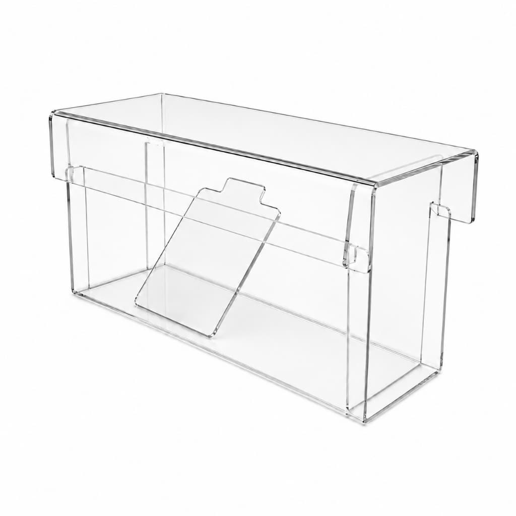 Kit Forma Slice Cake Acrílico 30x10x10 Fatia Bolo Com Tampa Formas Transparente
