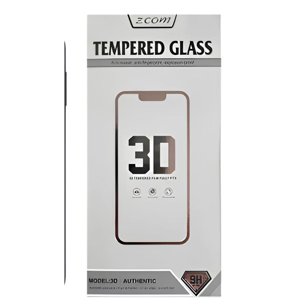 Caixa com 25 Películas de Vidro Temperado 3D Full Cover Motorola Moto G04 G04s G24 G24 Power Atacado Premium