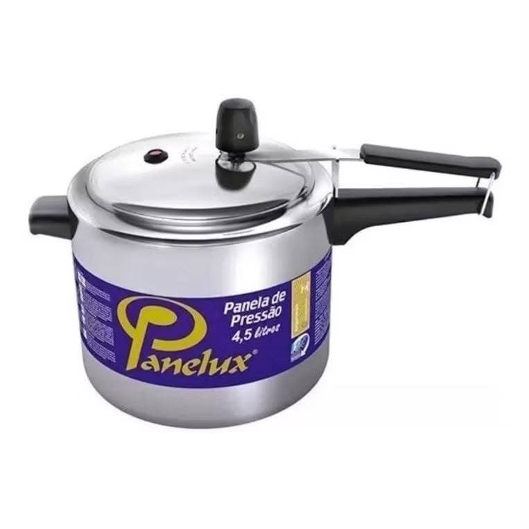 Panela de pressão 4,5 litros polida aluminio Panelux