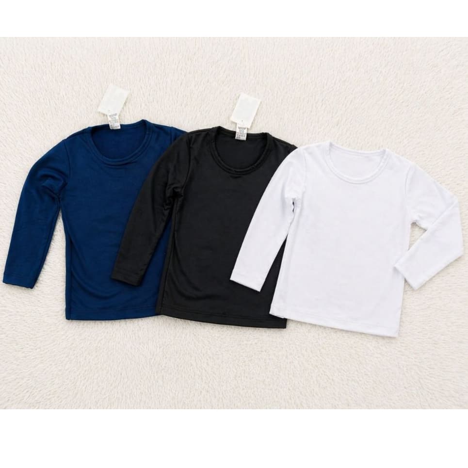 BLUSA CAMISA MANGA LONGA TERMICA FLANELADA INFANTIL JUVENIL UNISSEX MENINA MENINO