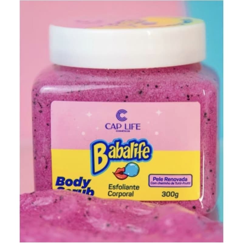 ESFOLIANTES CORPORAL BABALIFE BODY SCRUB 300G cap life pele renovada