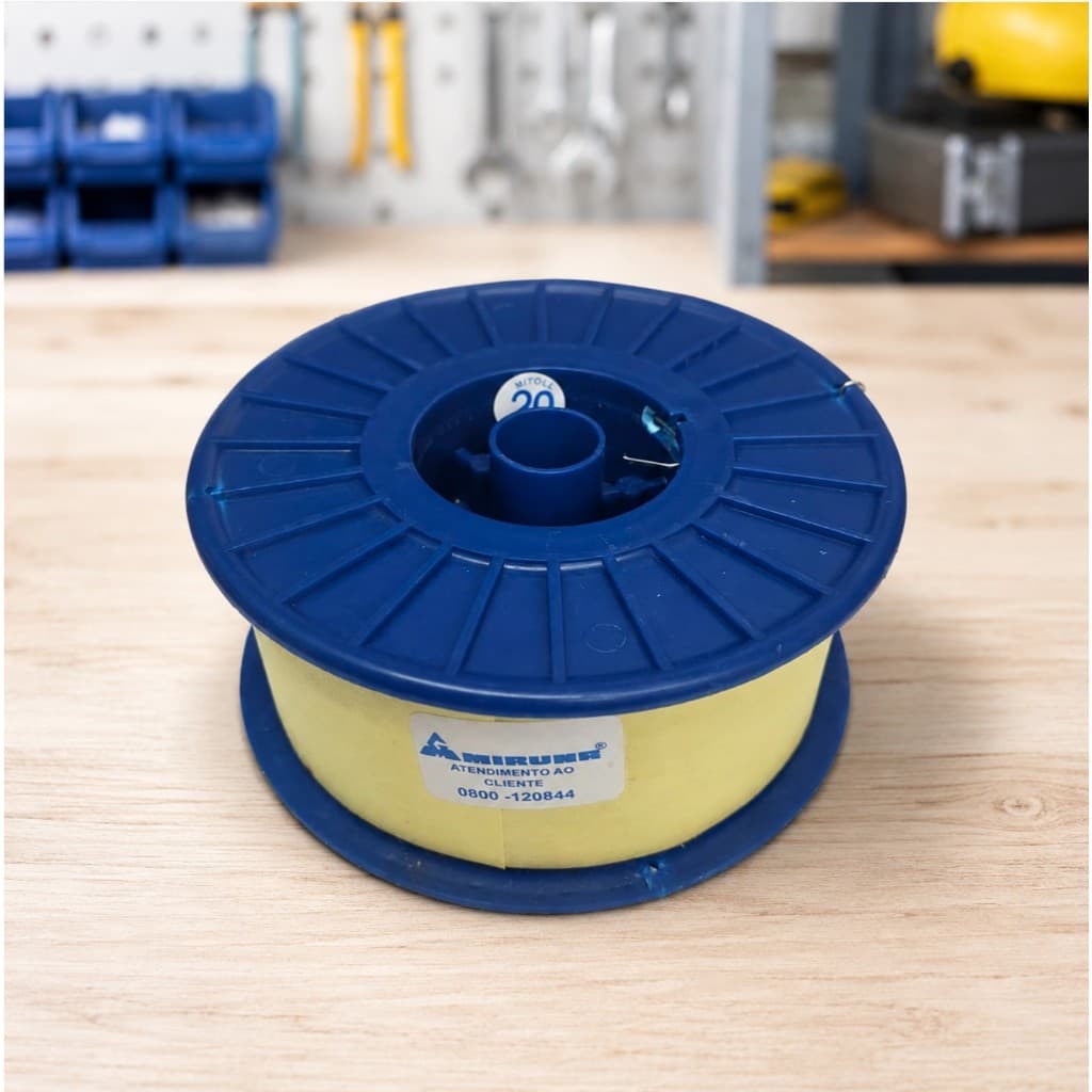 Arame para Grampeador Galvanizado MIRUNA 0,90mm Nº 20 Rolo Com 2,250KG