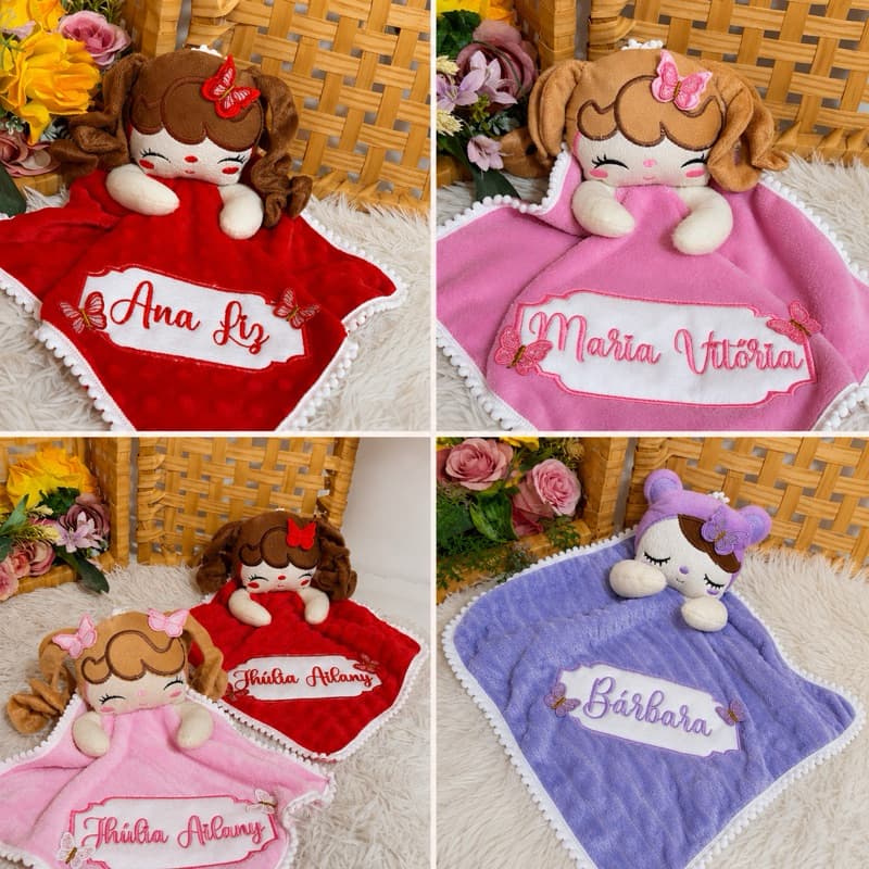 Naninha Personalizada com nome do bebê