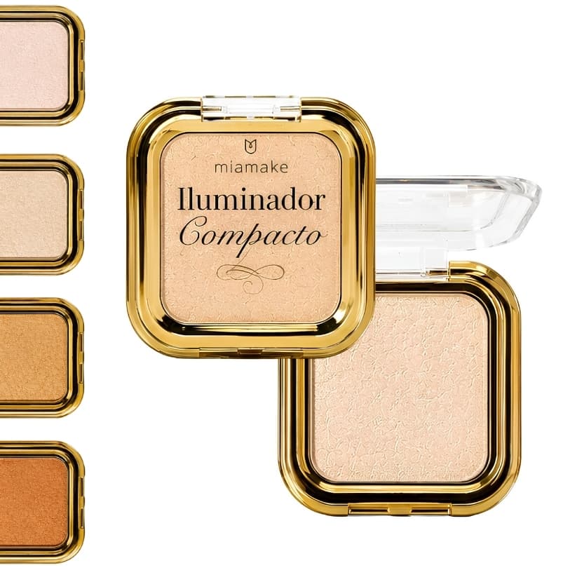 Mia Make Iluminador Compacto Coleção One Million