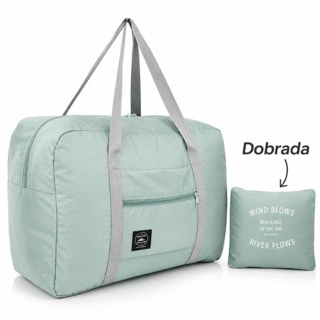 Bolsa De Viagem Unissex Impermeável Trabalho Passeio Notebook Mala De Mão Ombro Esportiva Resistente