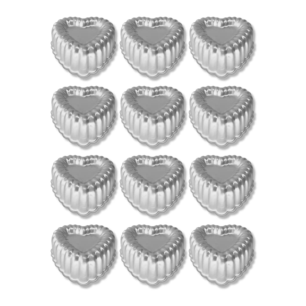Forma Mini Ballerine Coração Gomada 9x4cm - 12 Unidades