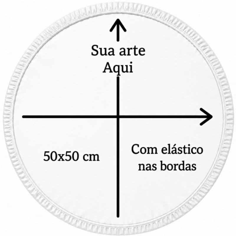Painel tecido personalizado do seu jeito tamanho 50x50cm