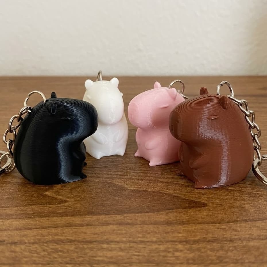 Kits Chaveiros Capivara Fofa
