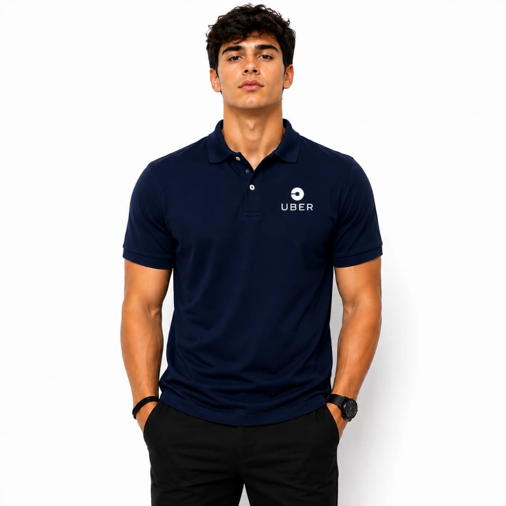 Camisa Polo Uber 99 Masculino Malha Piquet