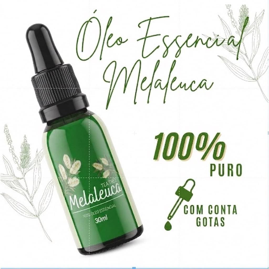 Óleo Essencial de Melaleuca Conta gotas 30ML