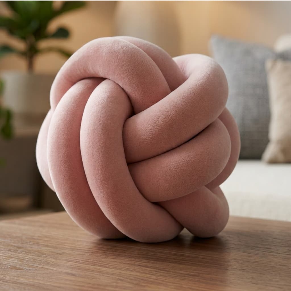 Almofada Nozinho Escandinavo de Luxo – Macia e Decorativa