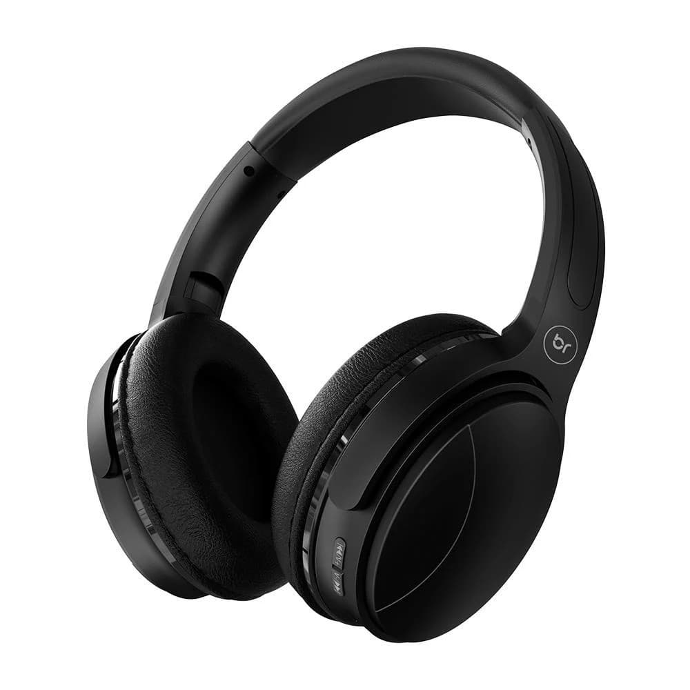 Fone de Ouvido Bright Bluetooth Bass, Redução de Ruído, Sem Fio, 5h em Uso e Bateria de 400mA