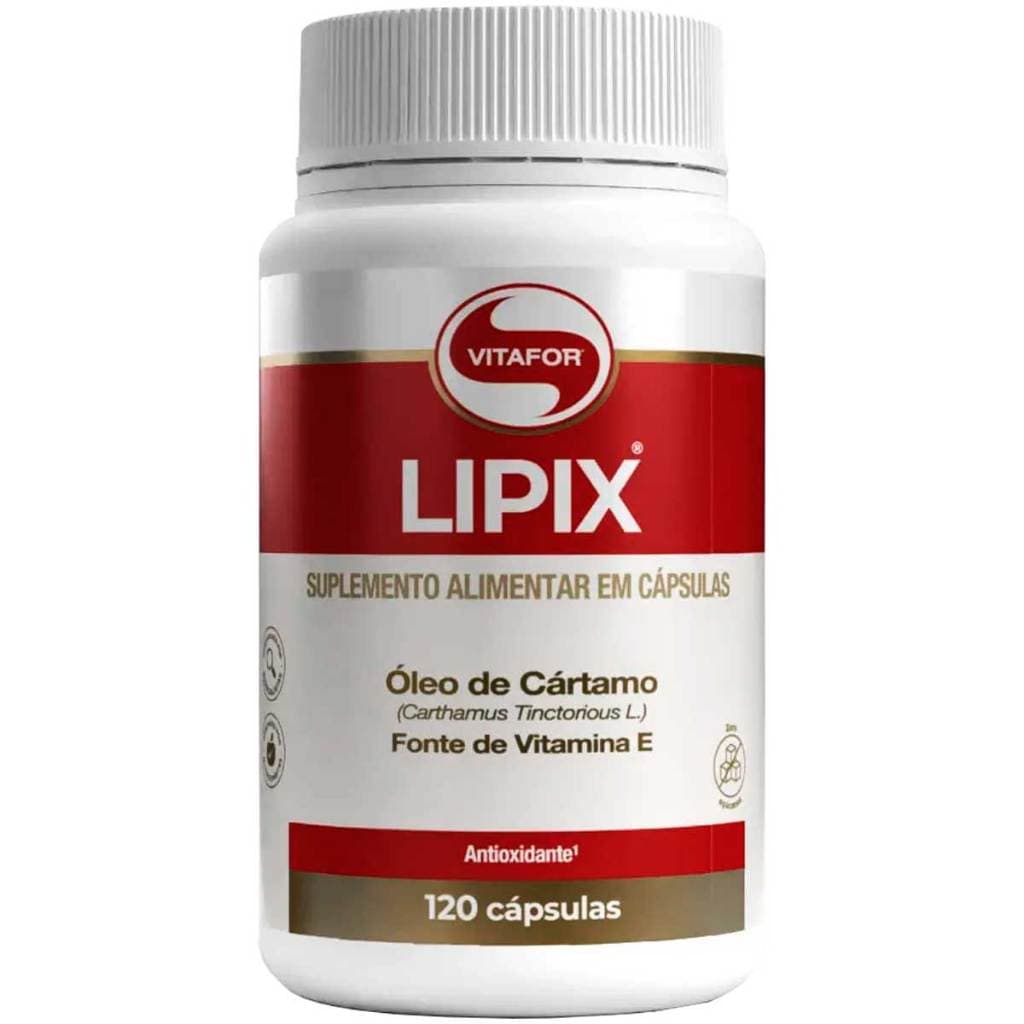 Lipix Vitafor Óleo de Cartamo com 120 cápsulas