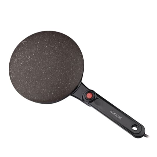 Panela Electrica / Maquina de Crepe Eletrica Ackiliss ACL-5209B / 600W / 220-240V   50/60Hz   Preto