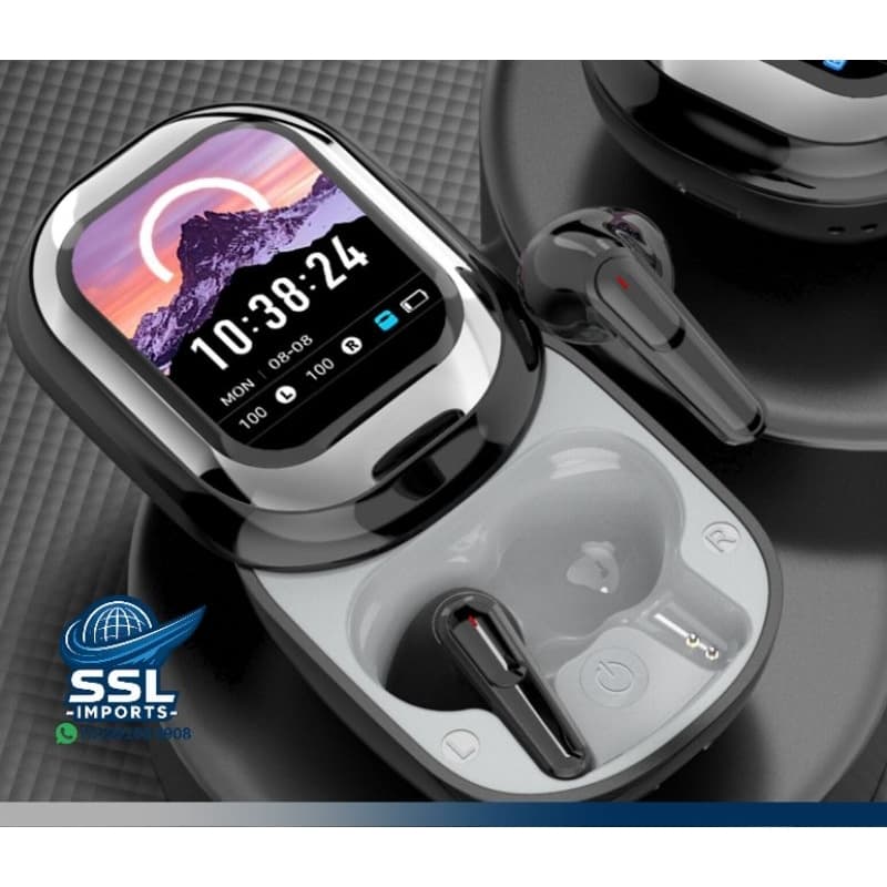 🎧 Fone Bluetooth Smart SE One Tela Interativa | Bluetooth 5.4 | ENC | Notificações WhatsApp