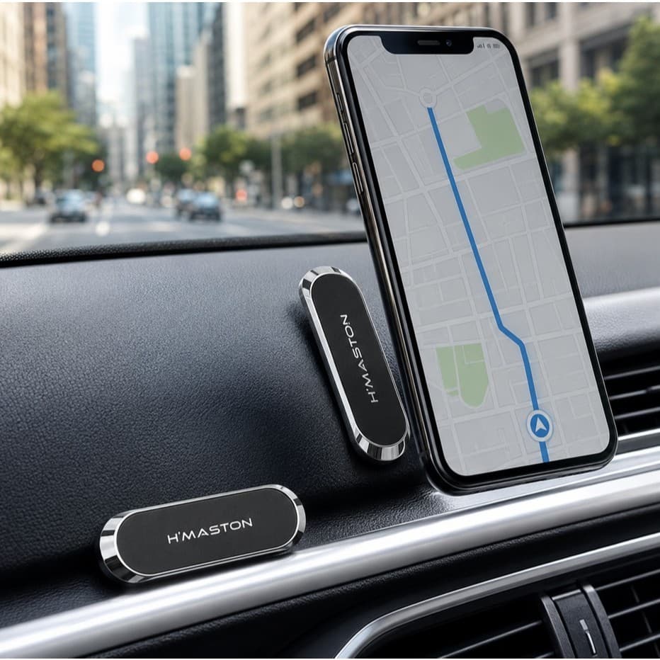 Suporte Magnético Veicular Universal para Celular – Fixação Segura para Carro