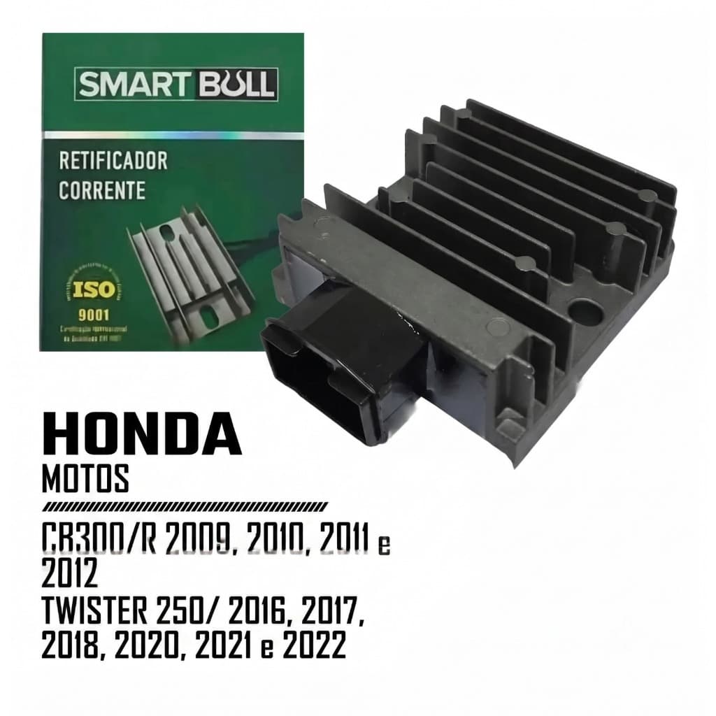 Retificador Regulador Para Honda CB300R 2009 a 2012 Twister250 2016 a 2022  Peça de Moto Alta Qualidade  Durabilidade