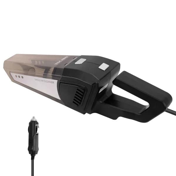 Mini Aspirador De Pó Portátil Tucano LY8802 120W Recarregável Para Carro Preto