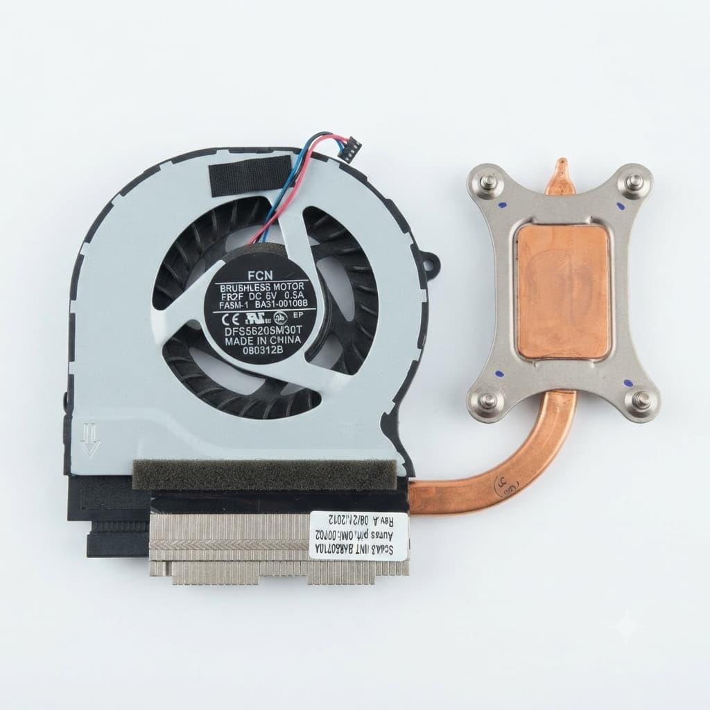 Cooler e Dissipador Compatível c/ Notebook Samsung NP300E / Usado
