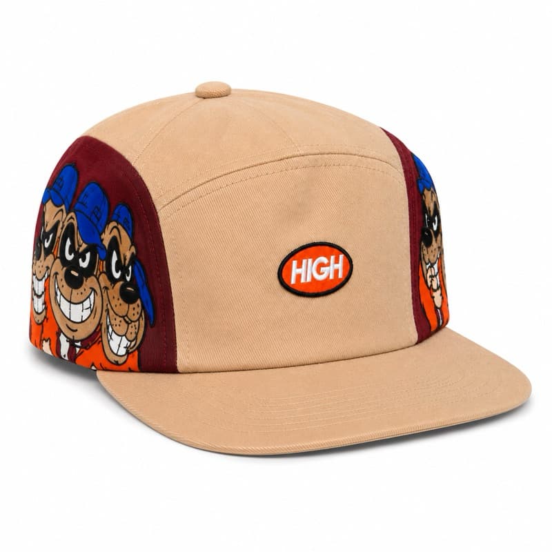 Boné Five Panel Aba Reta Unissex