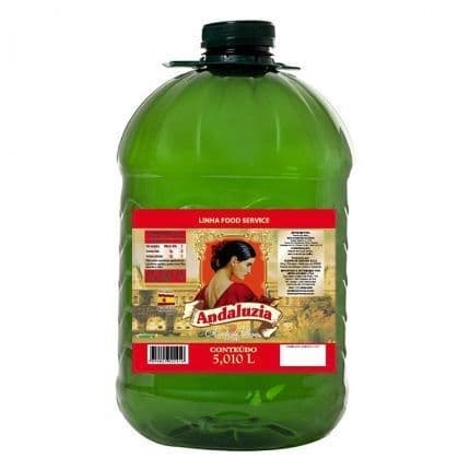 Azeite de Oliva Virgem Andaluzia Espanhol 5L / 5,010 LITROS