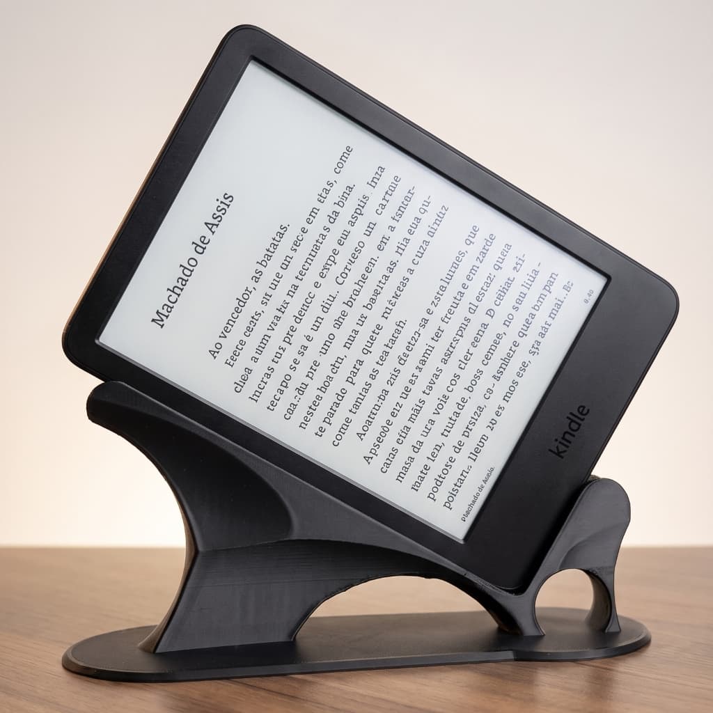 Suporte Inclinado Para Kindle iPad Tablet Apoio Para Ler Deitado