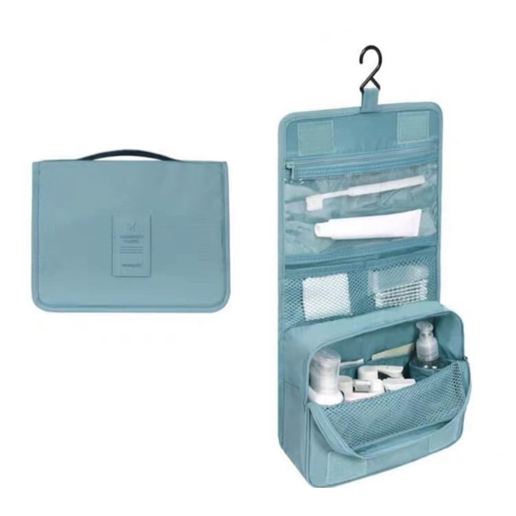Necessaire Bolsa masculino feminina de Viagem Organizador de Objetos de Higiene Pessoal Com Divisória