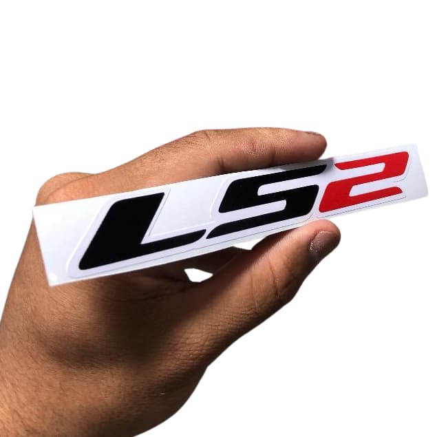 Adesivos LS2 para moto bike e capacetes