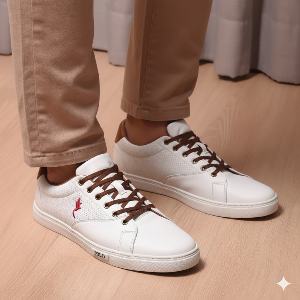 Tenis Masculino Casual Polo estilo Tênis Masculino Confortável Resistente Elegante