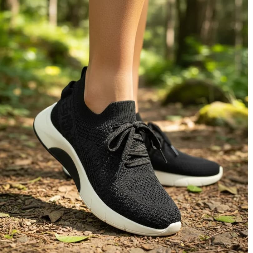 Tênis Feminino Modare Gel Knit Ortopédico Leveza e Ajuste Perfeito Antiderrapante Modelo  Calce Fácil