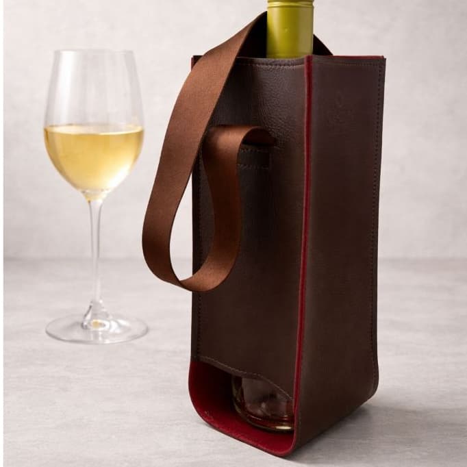 Porta Vinho Brindes e Presentes Especiais em Material Premium Resistente e Grosso
