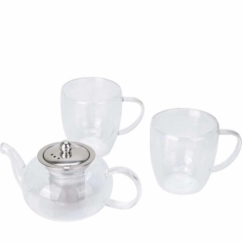 Conjunto de Chá Double Bule 600 ml e Xícara 2 peças - La Cuisine