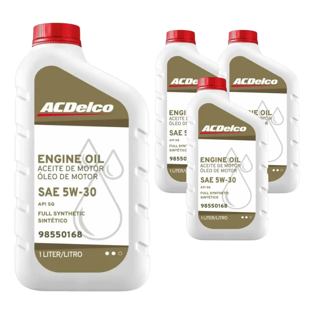 4LT Óleo Sintético Motor Sae 5w30 Api Sn Acdelco 98550168
