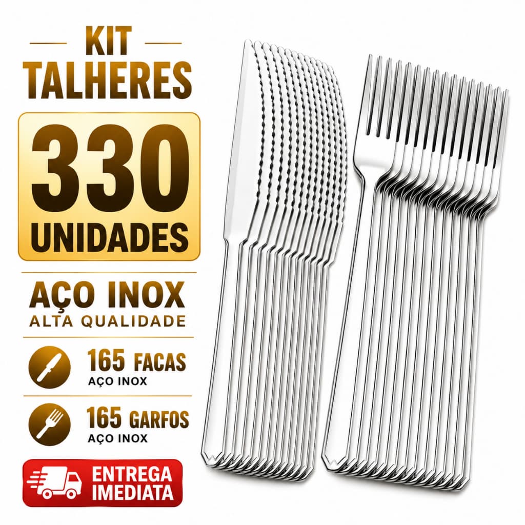 Talheres Inox 165 Garfos Inox 165 Facas Inox Cozinha Faqueiro Utensilios Cozinha Hotel Buffet Restaurante