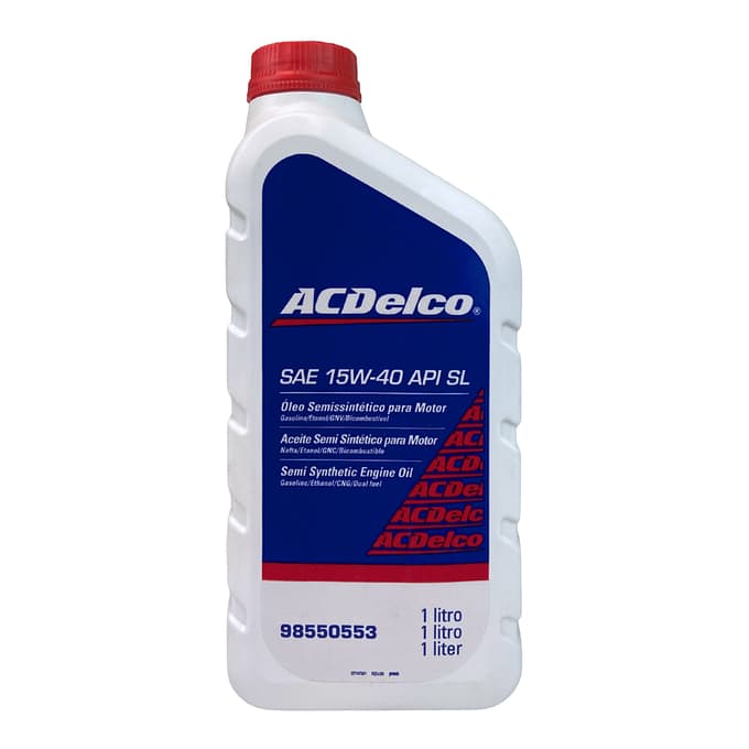 1LT Óleo Semi-sintético Sae 15w40 Api Sl Acdelco - 98550553