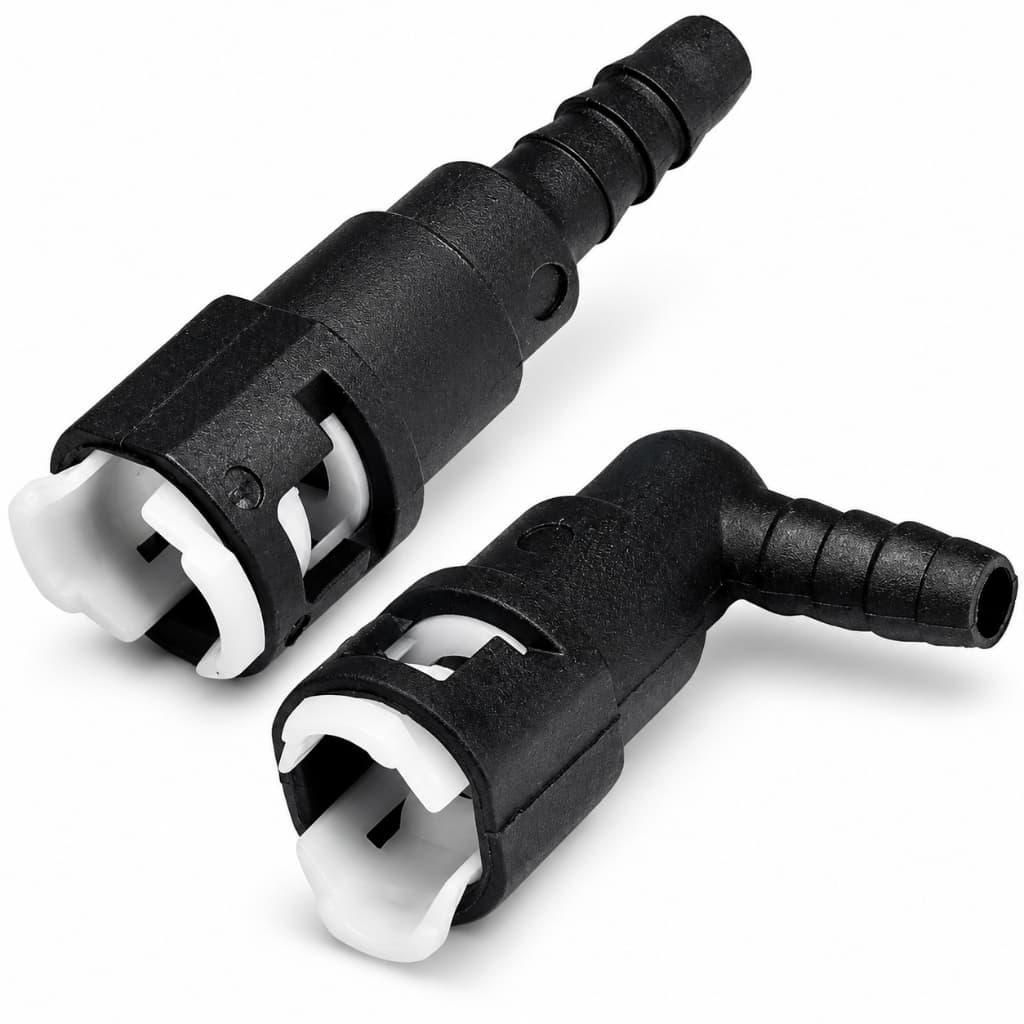 Kit 2 Conector Filtro de Combustível Palio Siena Strada FIASA 1996-2001 (Não serve no Fire)