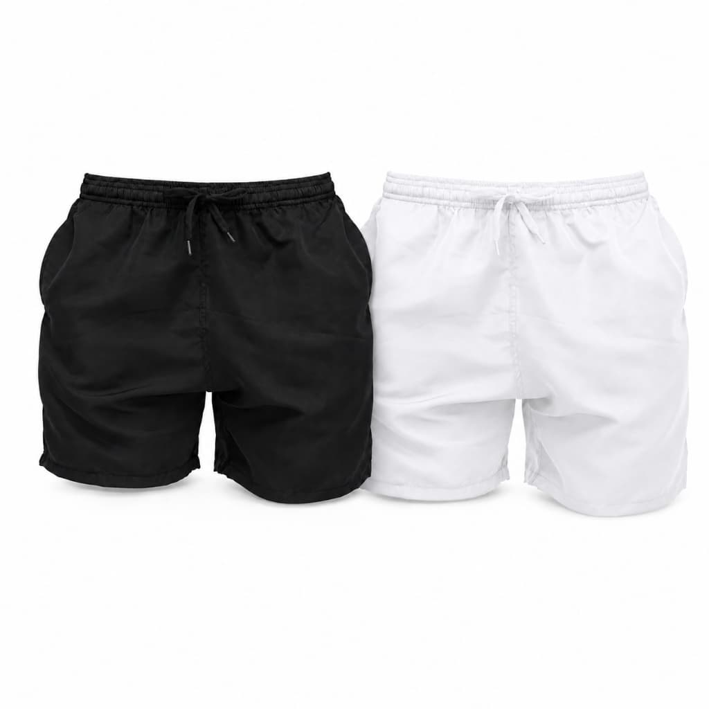 Short Masculino Tactel Leve Secagem Rápida Com Bolso Academia Praia Dia a Dia