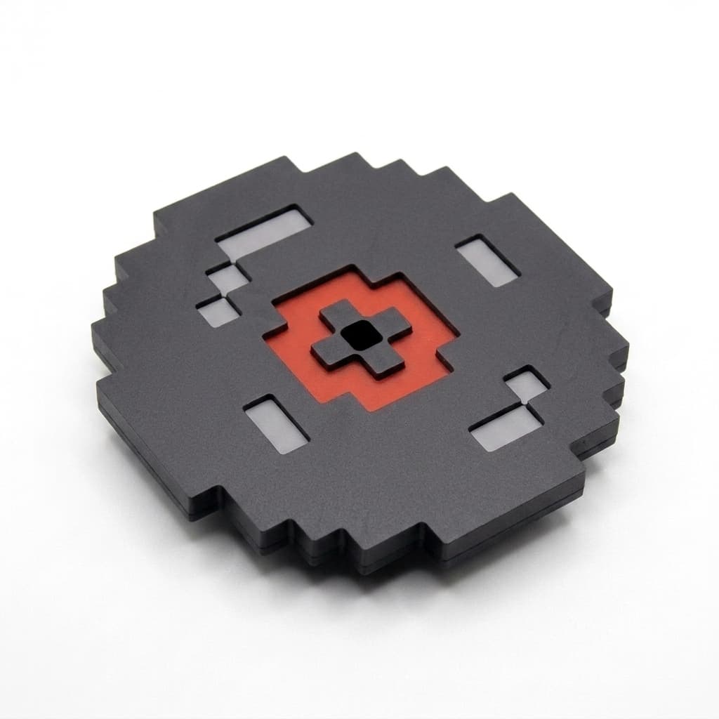 Porta Copos Gamer Disco Minecraft Apoio De Copo Descanso De Mesa Caneca Proteção Contra Manchas